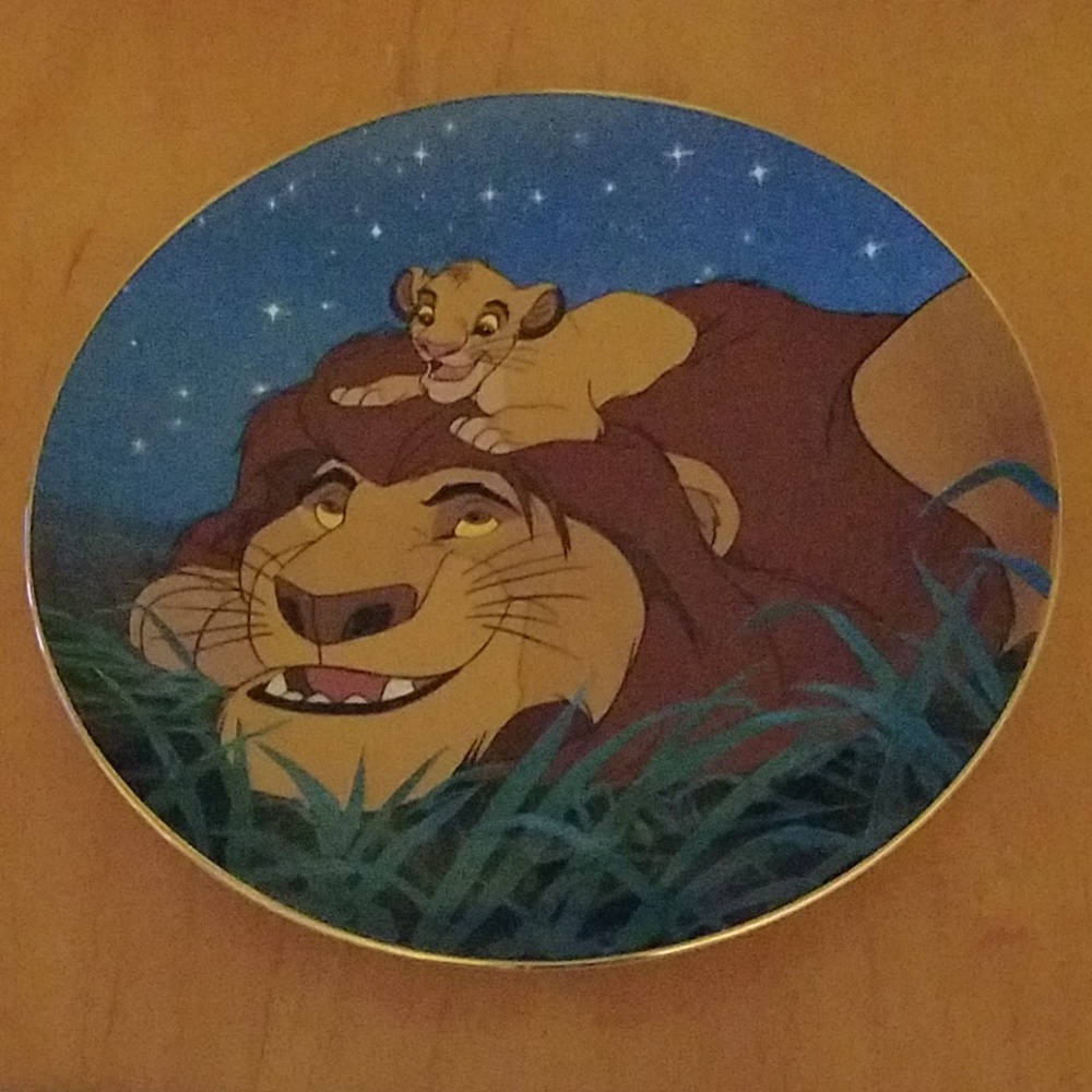 Lion King: Well Always Be Friends Plate